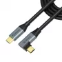 Akasa Right Angle USB type-C 100W PD Charging Cable - Cable - Digital/Data