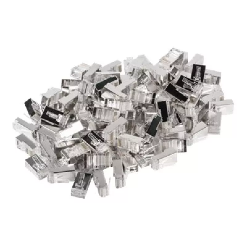 Lanberg PLS-5000 Wire Connector RJ-45 Stainless Steel - Transparent (PLS-5000)