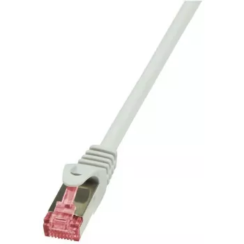 Logilink PrimeLine - Patch-Cable - RJ-45 (M) - RJ-45 (M) - 1 m - SFTP, PiMF - CAT 6 - gepresst, glatt, Halogen-Free - Grey (CQ2032S)