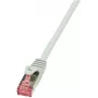 Logilink PrimeLine - Patch-Cable - RJ-45 (M) - RJ-45 (M) - 1 m - SFTP, PiMF - CAT 6 - gepresst, glatt, Halogen-Free - Grey (CQ2032S)