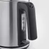 Severin WK 3489 electric kettle 1 L 2400 W Black, Silver