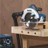 Hand-held circular saw HS7601J 66mm blue black 1200 watts MAKPAC size 4