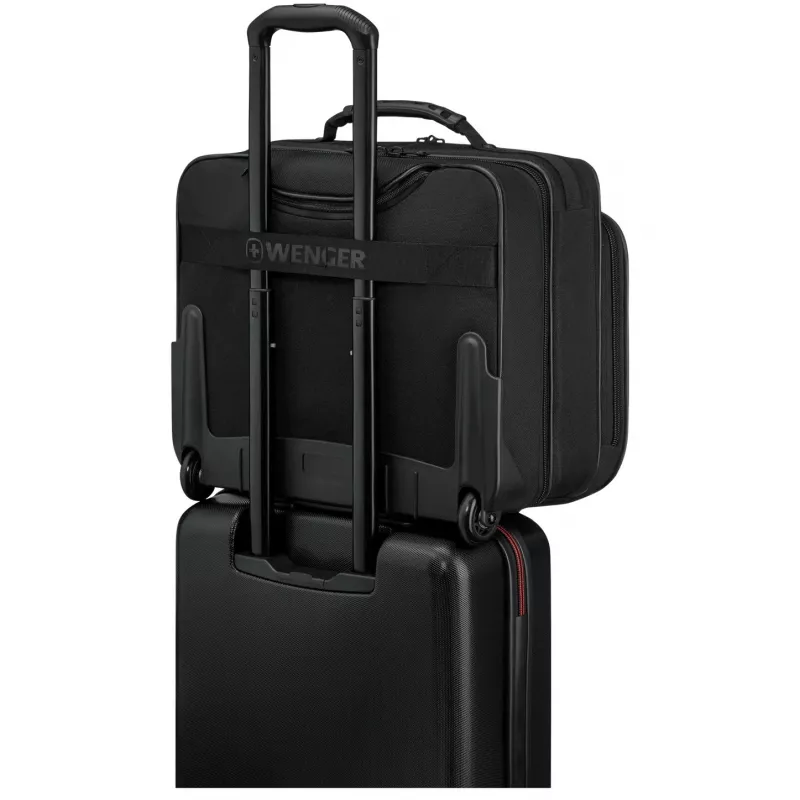 Wenger wheeled laptop case Legacy Black Series for 15.6 inch (39.62 cm) with tablet pocket