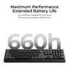 Mechanical full-size (100%) keyboard Keychron V6 Ultra 8K — QWERTY, Bluetooth, RGB LED, Black