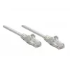 Intellinet Network Patch Cable, Cat6A, 50m, Grey, Copper, S/FTP, LSOH / LSZH, PVC, RJ45, Gold Plated Contacts, Snagless, Booted, Lifetime Warranty