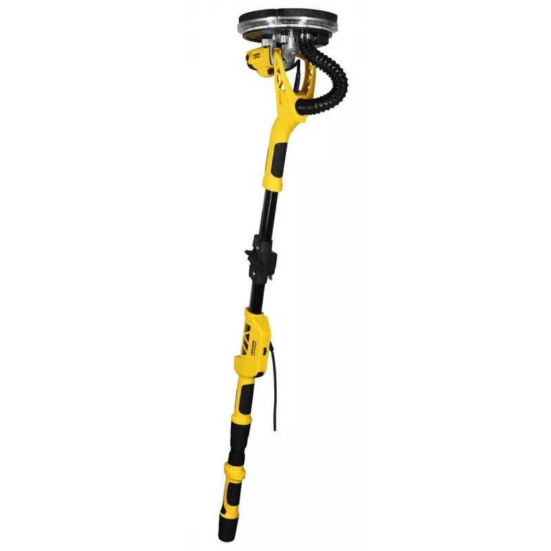 Disc sander STANLEY SFMEE500S 750 W, adjustable speed, telescopic handle, soft grip, black/yellow