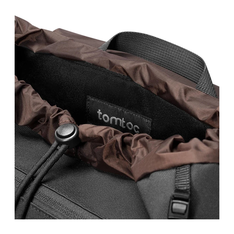 Laptop backpack Tomtoc VintPack-TA1, 22L capacity, fits up to 15.6 inch (black)