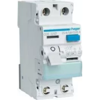 CDS225D Residual-Current Switch 2-pol 6kA 25A 30mA Type A QC (CDS225D)