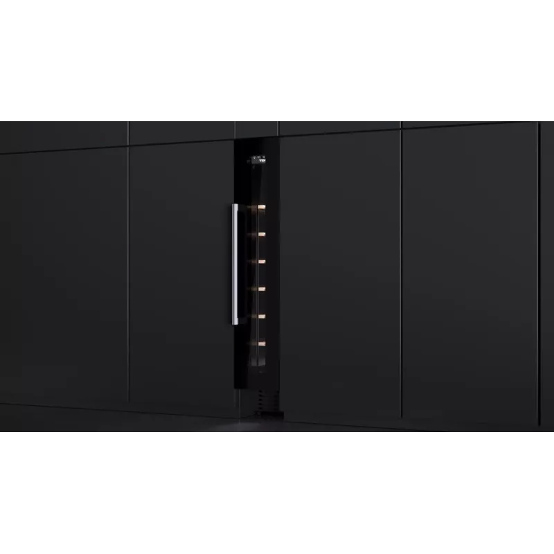Teka RVU 10008 GBK Thermoelectric wine cooler Built-in Black 8 bottle(s)