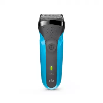 Braun Series 3 310s Wet & Dry Shaver Battery with 3 flexible blades Black/Blue