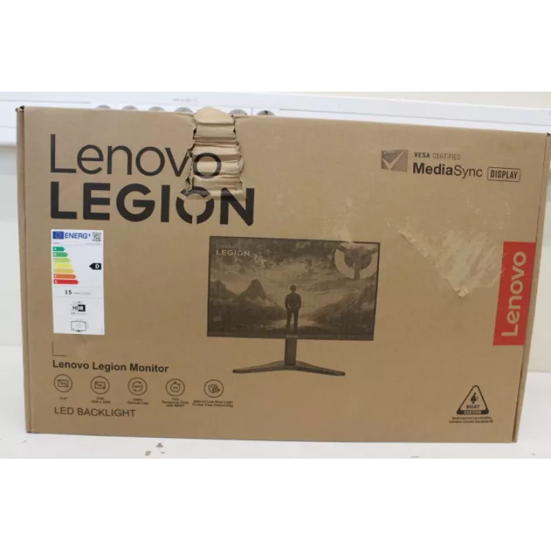 Monitor Lenovo Legion R24s 24 inch IPS 16:9 144 Hz 1 ms 1920×1080 250 cd/m² HDMI 1 Raven Black — damaged packaging