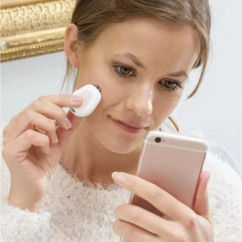Facial cleansing brush HoMedics FAC-700 with analyser function, electric, handheld