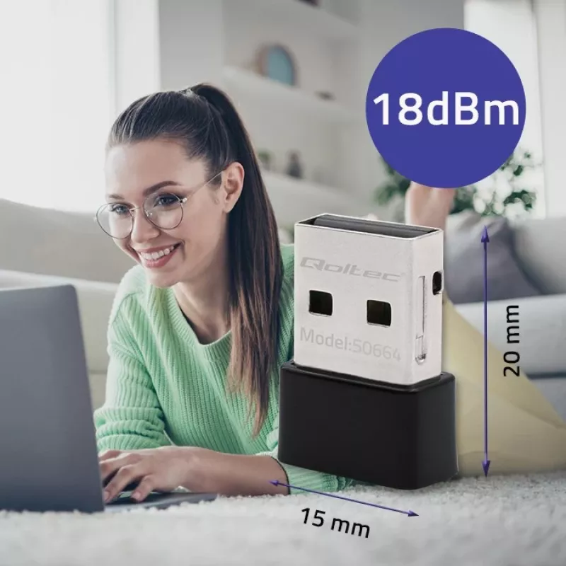 Ultra-Fast Wireless Mini USB Adapter Wi-Fi