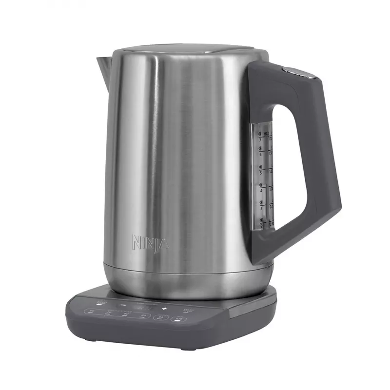 Ninja KT201EU electric kettle 1.7 L 3000 W Black, Stainless steel
