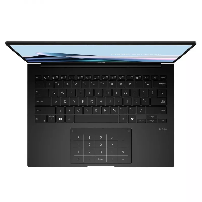 Laptop ASUS Zenbook 14 UM3406GA Ryzen AI 7 445, 14.0 inch WUXGA 60Hz 400 nits, 32GB LPDDR5X, 1TB, Radeon Graphics, 1080p camera, 75Wh, Windows 11