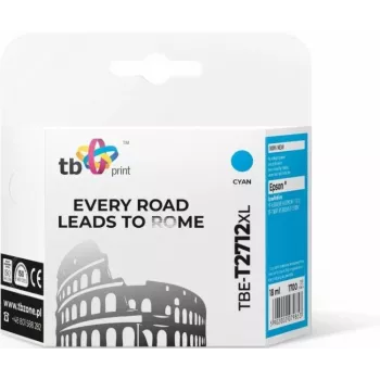 Ink. Cartridge TB Compatible with Epson WF-3620 TBE XL , new, Cyan
