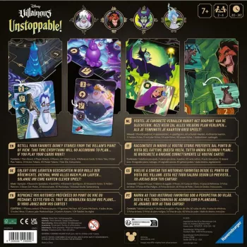 Board game Ravensburger Disney Villainous Unstoppable! Strategy for ages 7+