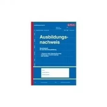 Notebook pad HERLITZ Training Record A4 28 sheets, ruled, perforated