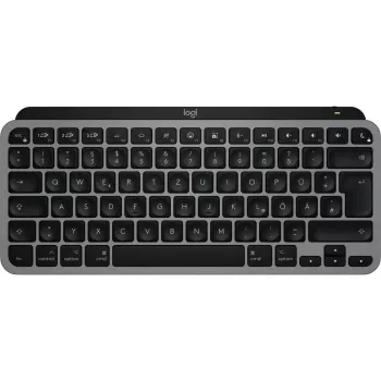 Keyboard Logitech MX Keys Mini For Mac QWERTZ German Black Grey