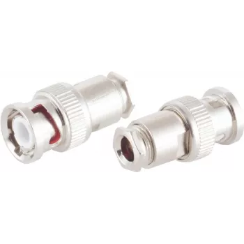 BNC Video Connector ShiverPeaks 98802-2 for RG59 coaxial cable, U-clamp termination
