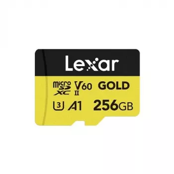 Flash Memory Lexar 256 GB MicroSDXC UHS-II Professional GOLD