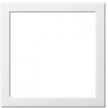 Wall plate / switch cover Gira 264803, screwless white, pack of 5