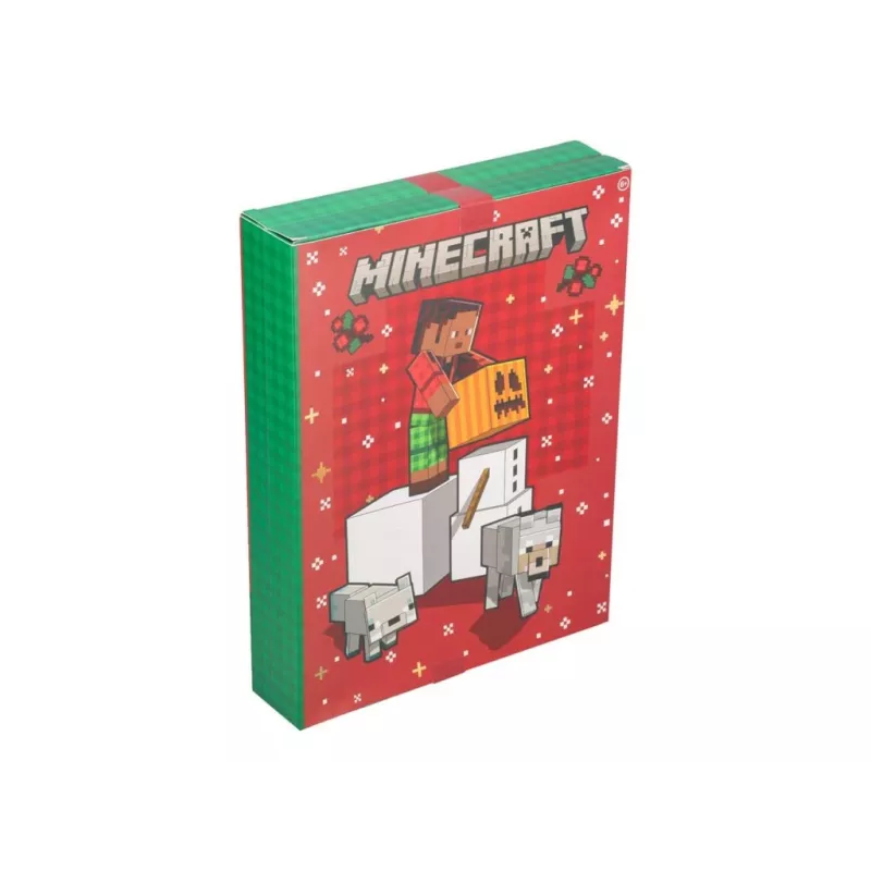 Advent calendar Paladone Minecraft Stationery 24 days — stationery set with 24 surprise items