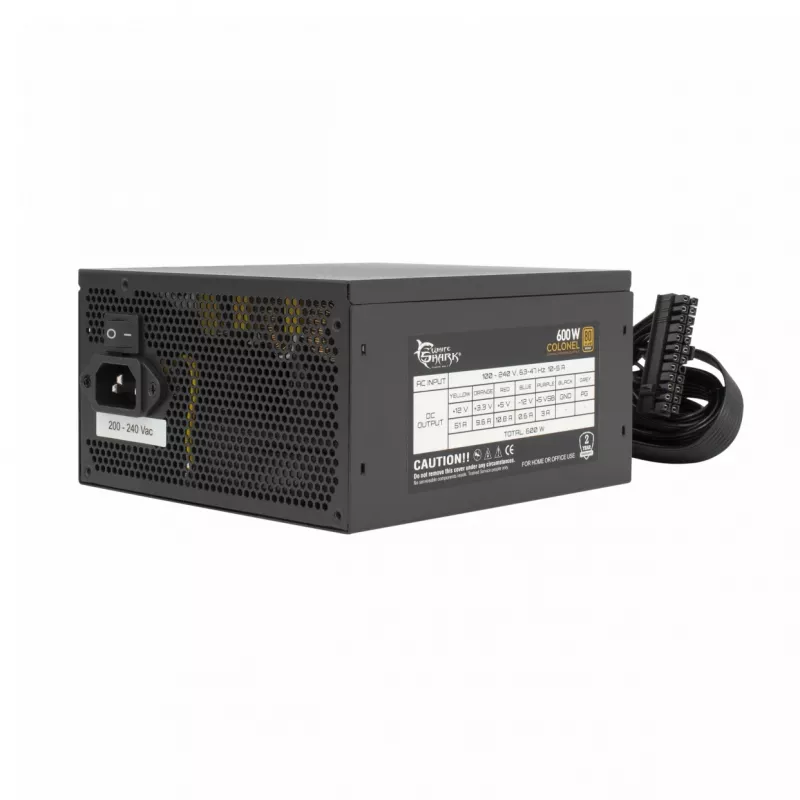 Power Supply Unit White Shark Colonel 600 W