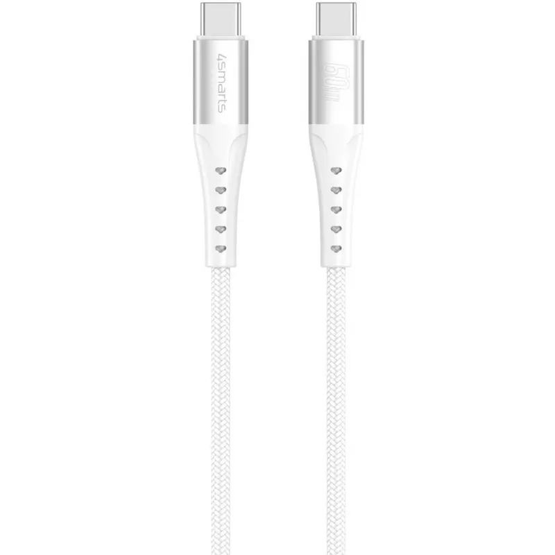 USB Cable 4smarts 541452 1.5m USB C White 0.48 Gbit/s