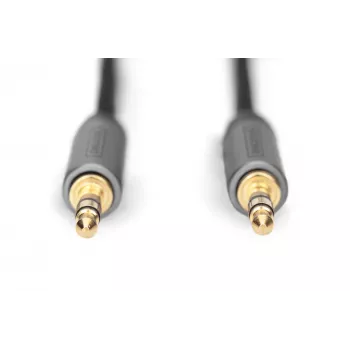 Digitus Audio Connection Cable 3.5 mm jack to 3.5 mm jack 1.8 m Black
