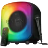 Speaker SVEN PS-555, black, power output 65 W (RMS), TWS, Bluetooth, USB, microSD, RC, lithium battery