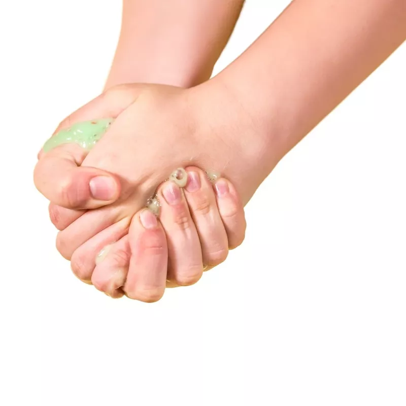 Slime Tuban SHOCK! MULTISENSORY FOAM-GEL APPLE 200 ml Green