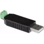 Joy-it Converter (USB/RS485) Raspberry Pi, Arduino [1x USB 2.0 Plug A - 1x 2-Wire-cable] 0 m Black (SBC-ttl-rs485)