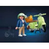 Figures set Vespa 71621 1969 Vespa 150 Sprint Veloce, light green