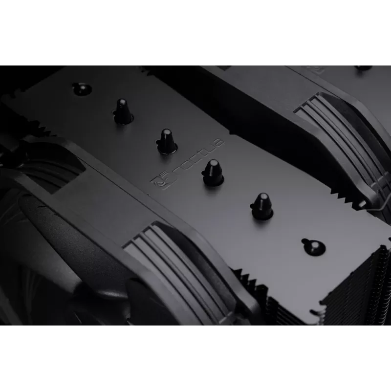 Noctua NH-D15 Chromax Pure Black CPU Cooler with Dual 140m Fans