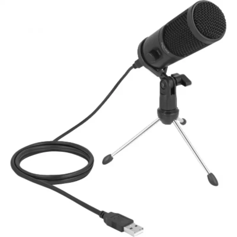 Delock - Microphone - USB - Black (66832)