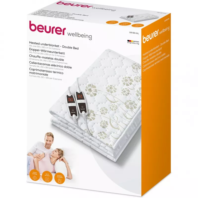 Heated underblanket Beurer UB 68 XXL 150 x 160 cm for 2 persons