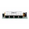 PoE injector Extralink 4-port 4x 100Mb/s RJ45, Fast Ethernet, 48 V, no case