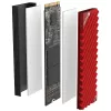 Heatsink/Radiator Jonsbo M.2-3 RED Black Red 24.4mm 73mm 9.6mm