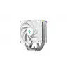 Air cooler DeepCool AK500S Digital SE — 5 heat pipes, 120 mm FDB fan, PWM, multi-LED, white, supports Intel LGA1150 and AMD sockets