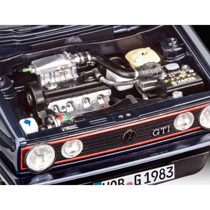 Car model Revell 35 Years VW Golf 1 GTI Pirelli
