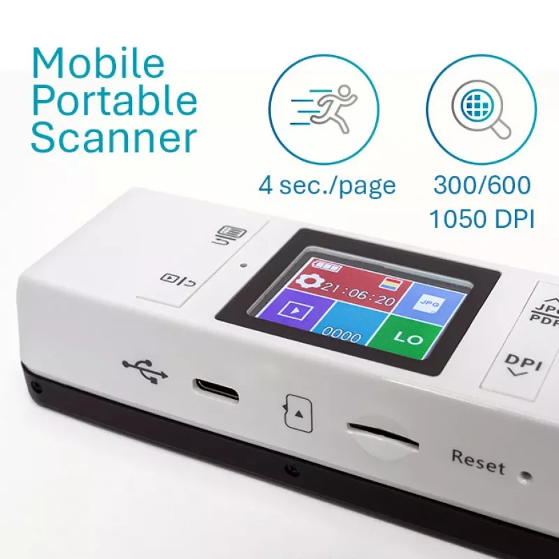 IRIS IRIScan Book 7 Handheld Scanner