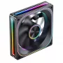 120mm ARGB PWM case fan Jonsbo ZA-120 black, model ZA-120B