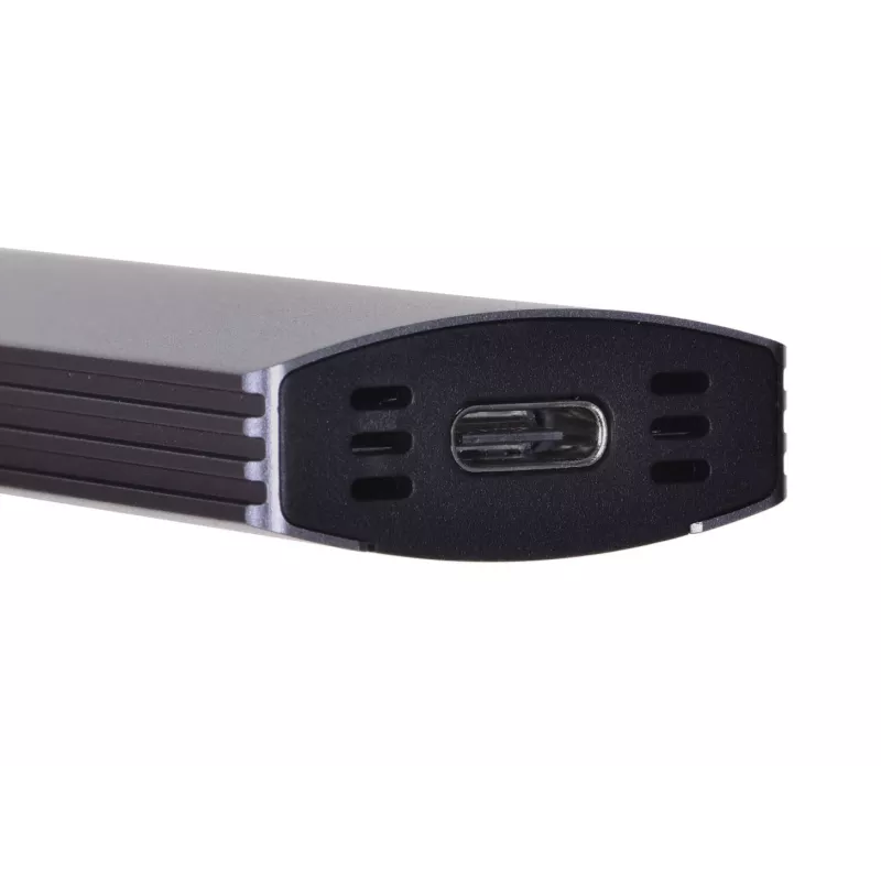 M.2 SSD enclosure Unitek uDrive Grey — M.2 (2230/2242/2260/2280), NVMe/SATA III, USB-C 10 Gbit/s, aluminium