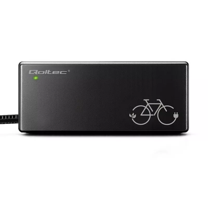 Charger for e-bike 36V/42V 2A with Bosch 3‑pin plug QOLTEC