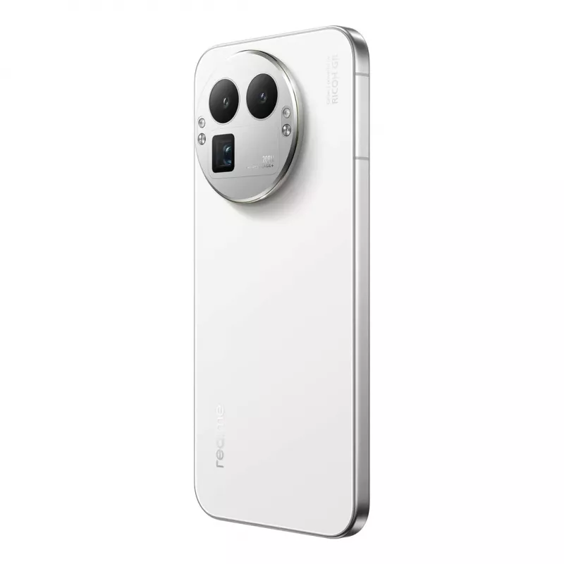 Smartphone REALME GT 8 Pro 5G — 6.79 inch AMOLED 3136×1440, Snapdragon 8 Elite, 16 GB RAM, 512 GB, 50/200/50 MP, 7000 mAh, White