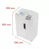 HSM shredstar X13 document shredder, 4 x 37 mm + separate CD-cutting mechanism