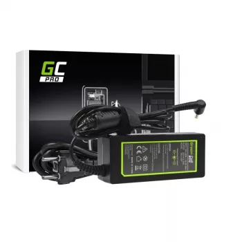 Power adapter Green Cell AD123P 65 W 20 V 3.25 A for Lenovo, indoor, black, 2 m cable