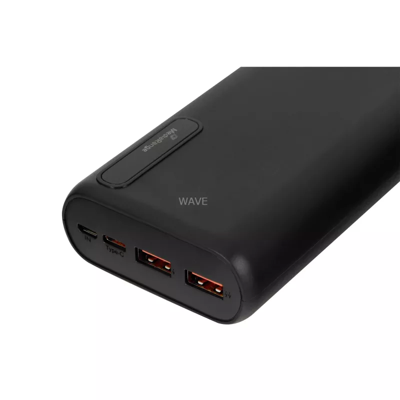 MediaRange MR756 power bank Lithium-Ion (Li-Ion) 20000 mAh Black