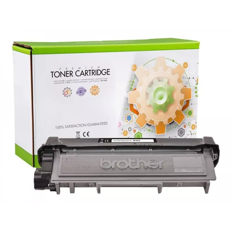 Toner cartridge Static Control for Brother TN-2310BK remanufactured, black